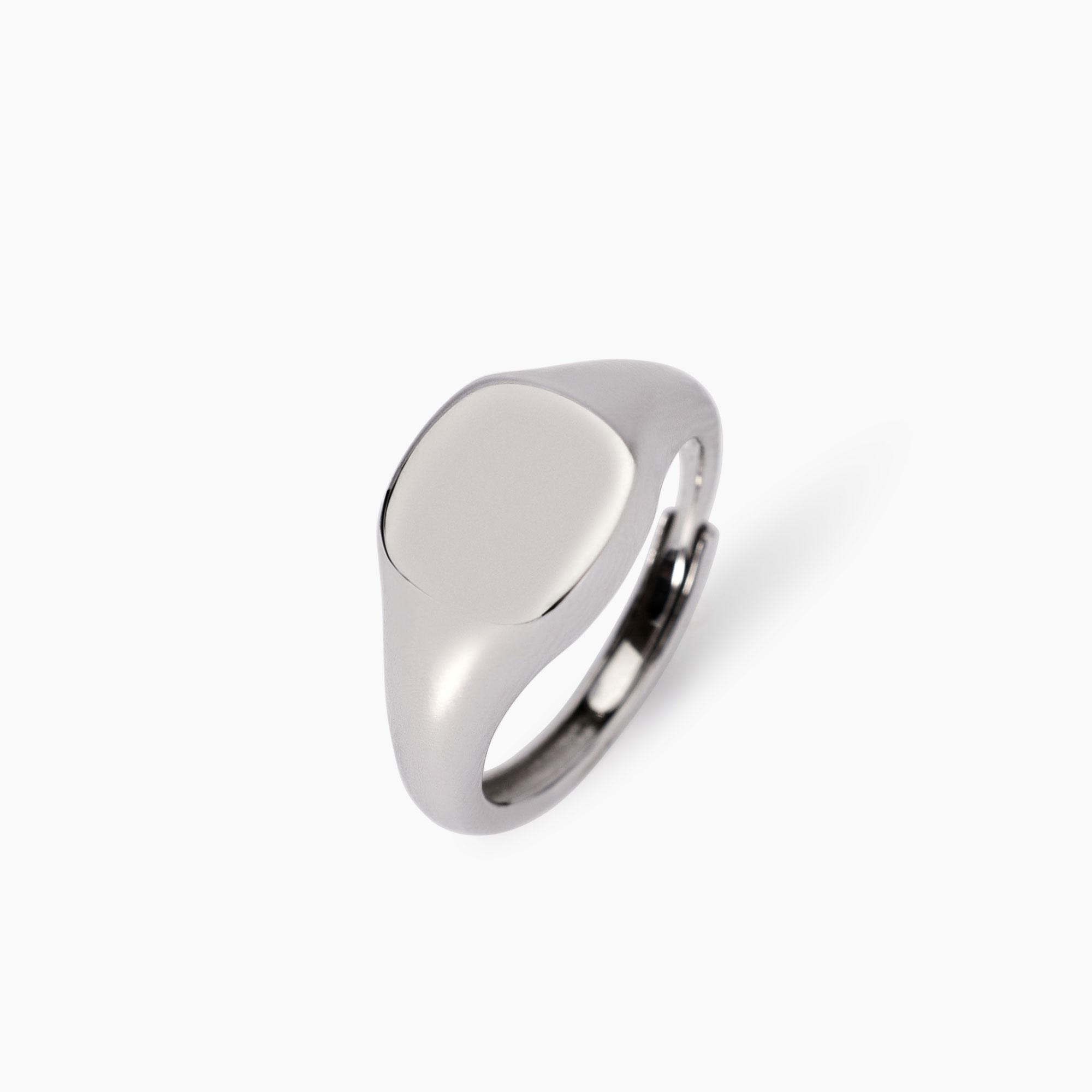 Anello Donna Mabina Nobile Chevalièr in Argento 