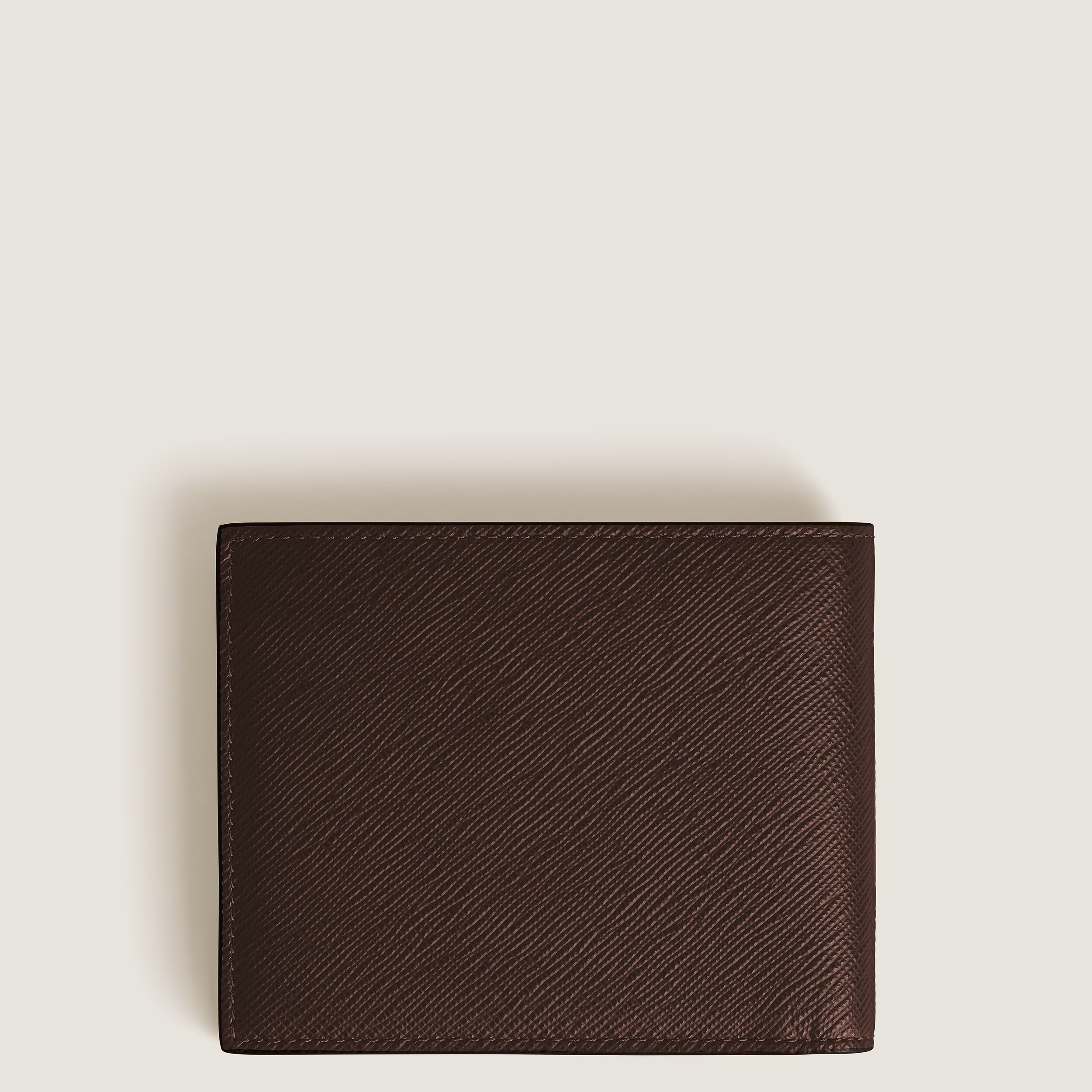 Portafoglio Montblanc6 Tasche in Pelle Sartorial Ebano