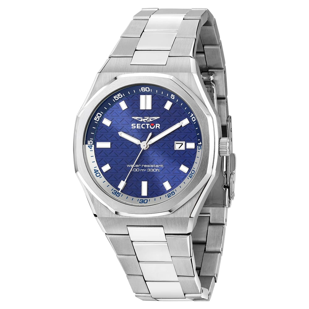 Orologio Uomo Sector Otto150 al Quarzo con Quadrante Blu 42 mm