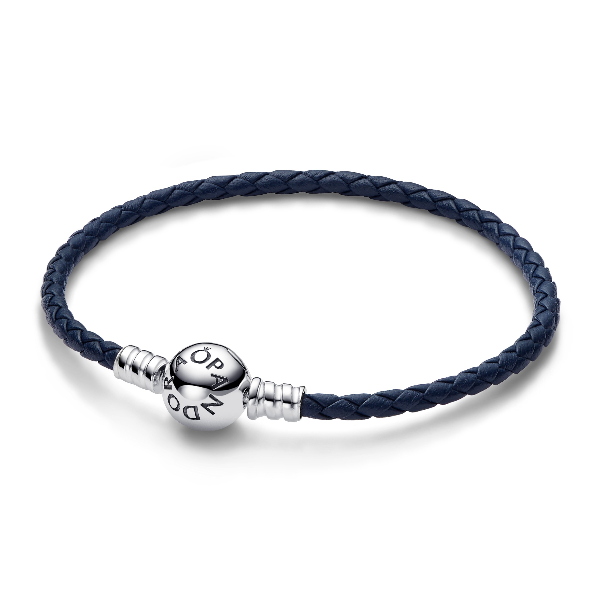 Bracciale Pandora in Pelle Blu 