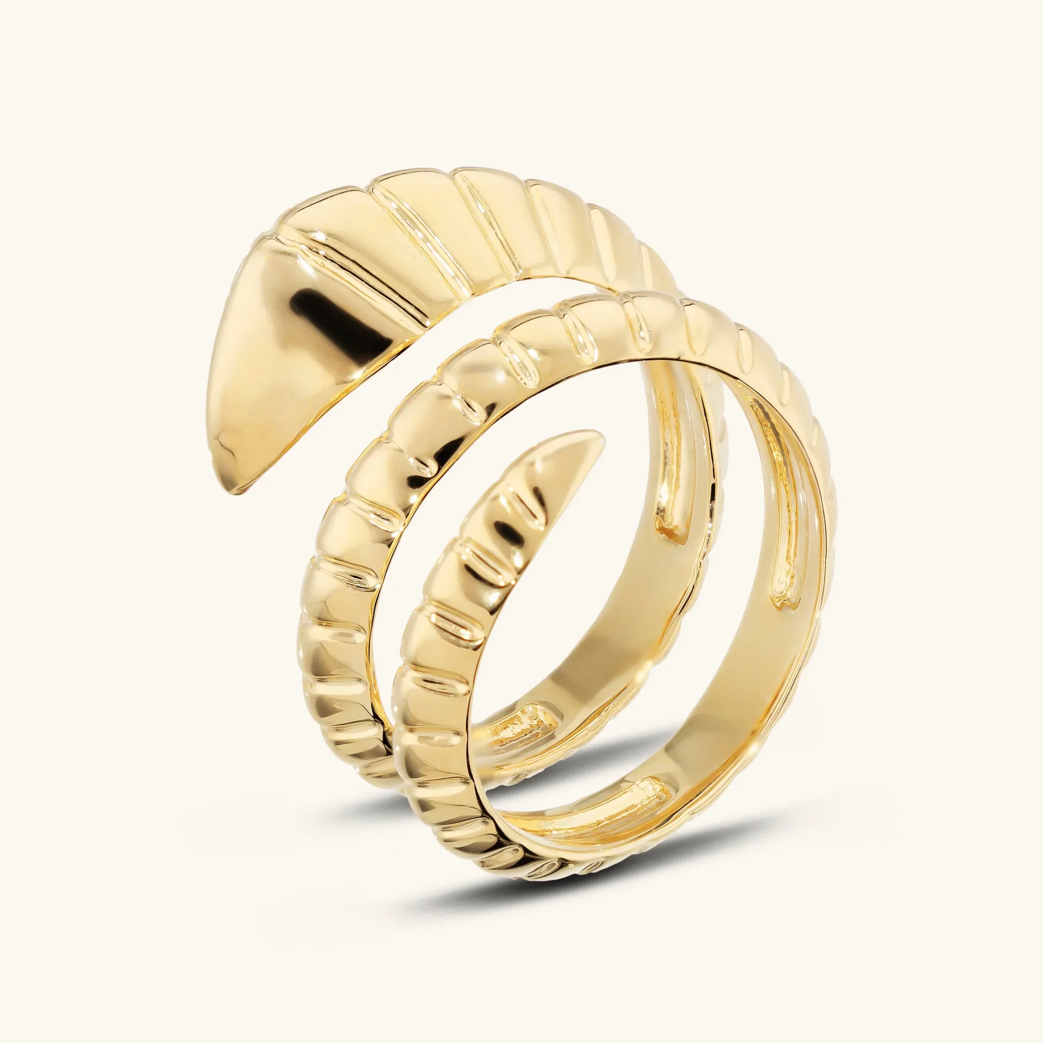 Anello a Fascia Donna Etrusca Snake