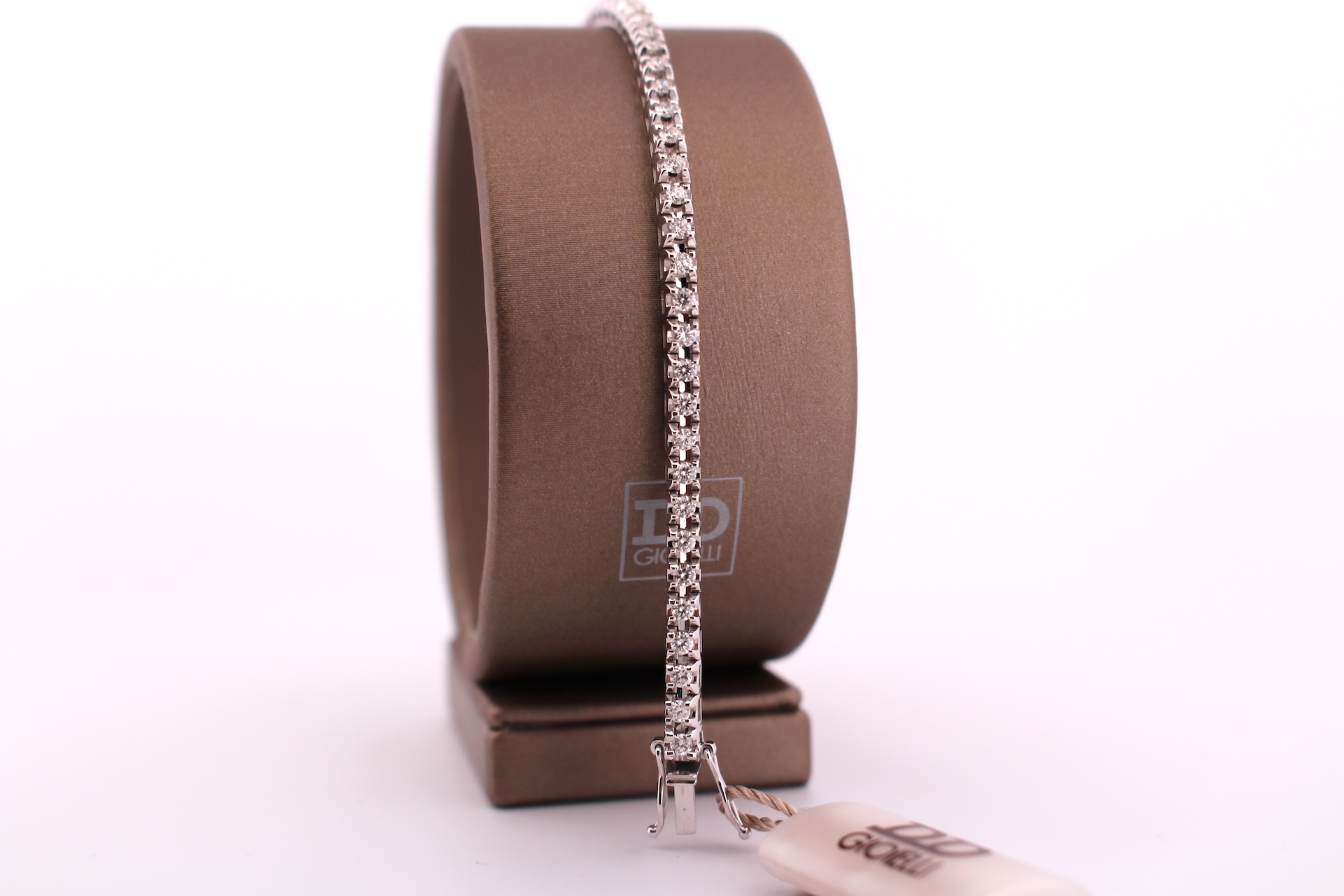 Bracciale Unisex Tennis Davite Delucchi con Diamanti