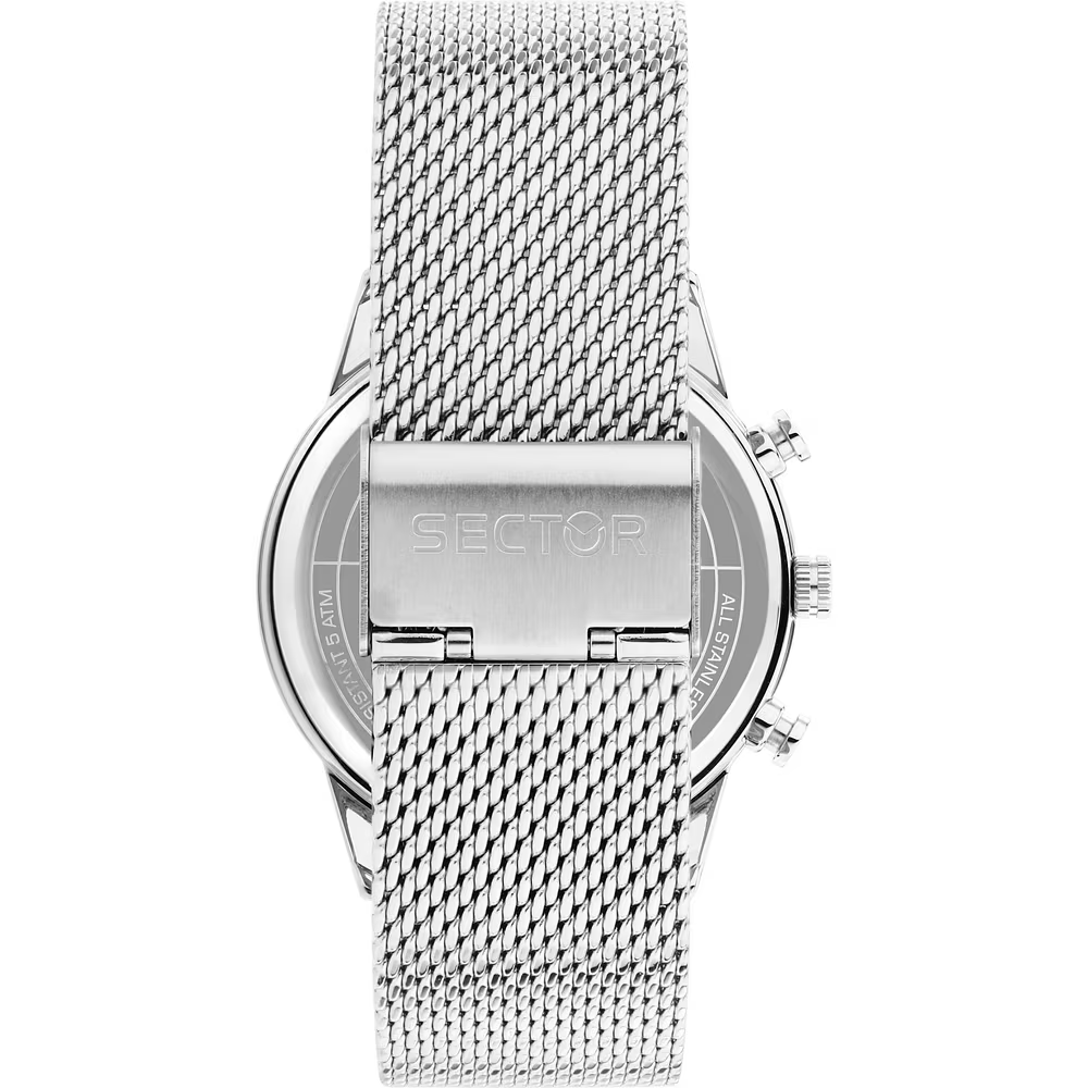 Orologio Uomo Sector 660 Cronografo al Quarzo con Quadrante Nero 42 mm