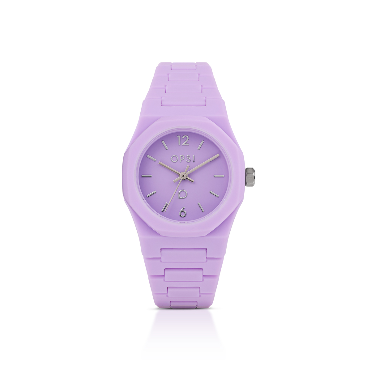 Orologio Unisex Ops Mono al Quarzo con Quadrante Lilla 31,5 mm 