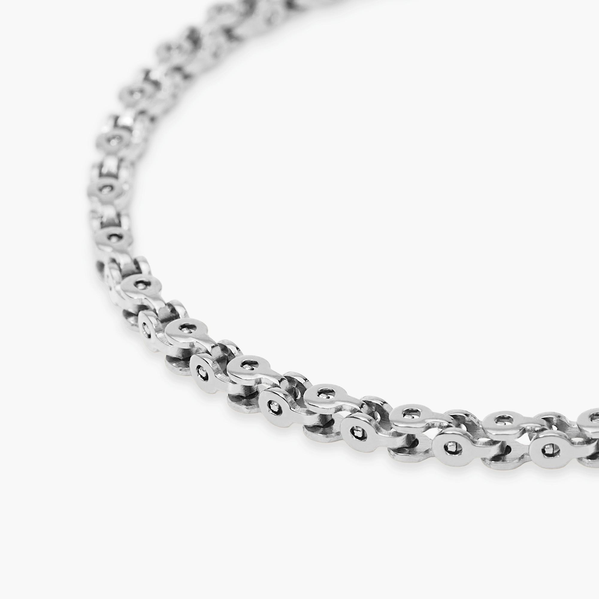 Bracciale Uomo Kidult in Acciaio con Catena Fantasia 