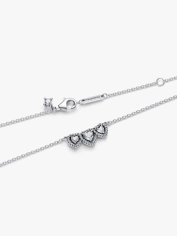 Collana Pandora Tre Cuori