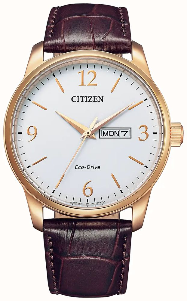 Orologio Uomo Citizen Classic Eco-Drive con Quadrante Bianco 41 mm 