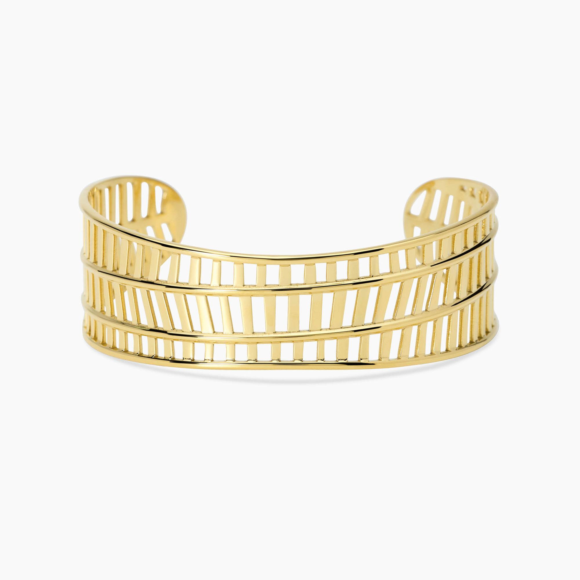 Bracciale Cuff Donna Kidult in Dorato