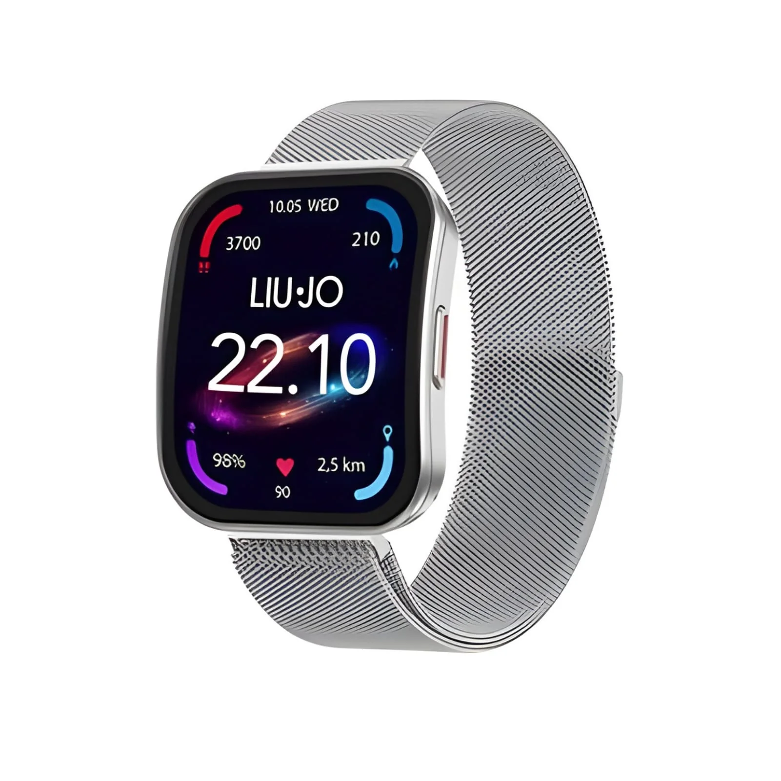 Orologio Unisex Liu-Jo Voice Curved Smartwatch con Quadrante Multicolor 42 mm 