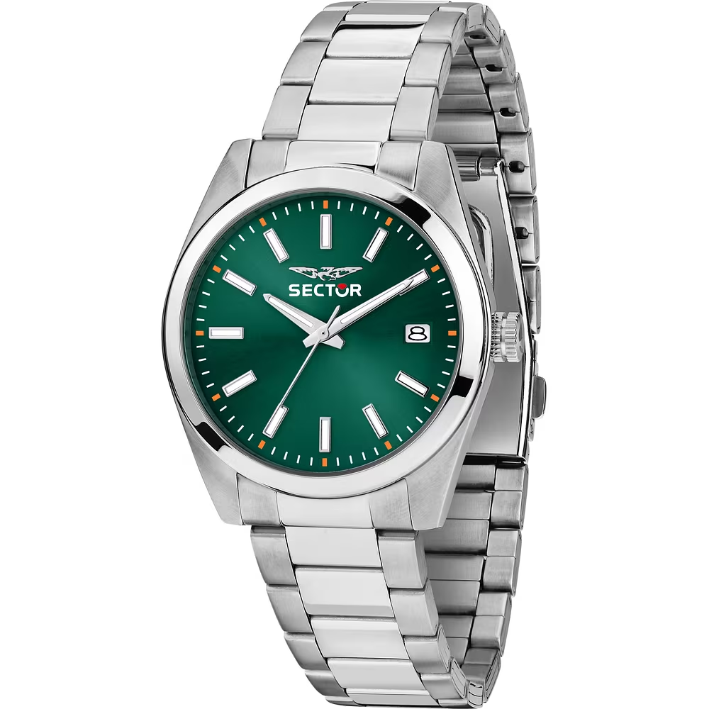 Orologio Uomo Sector Collezione 240 al Quarzo con Quadrante Verde 37 mm