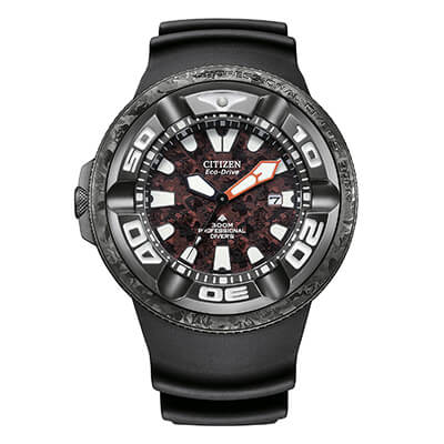 Orologio Uomo Citizen Eco-Drive Diver's Drive Godzilla Limited Edition con Quadrante Rosso  48 mm