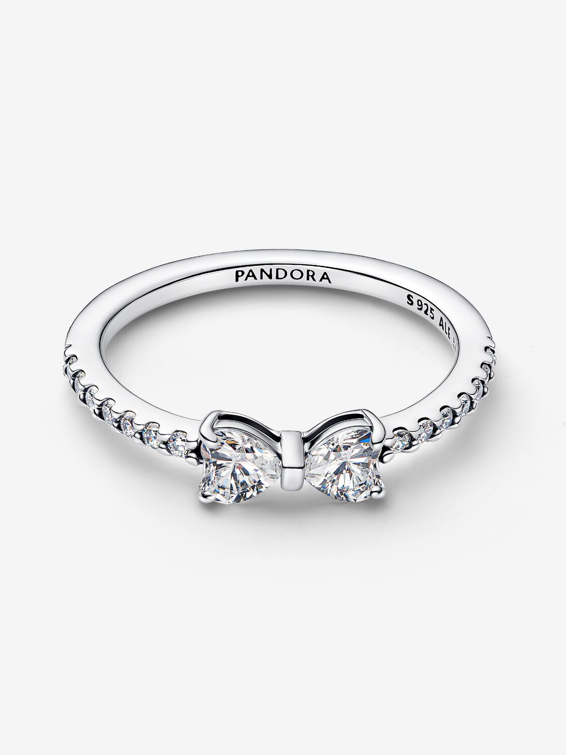 Anello Pandora Fiocco scintillante Misura 52
