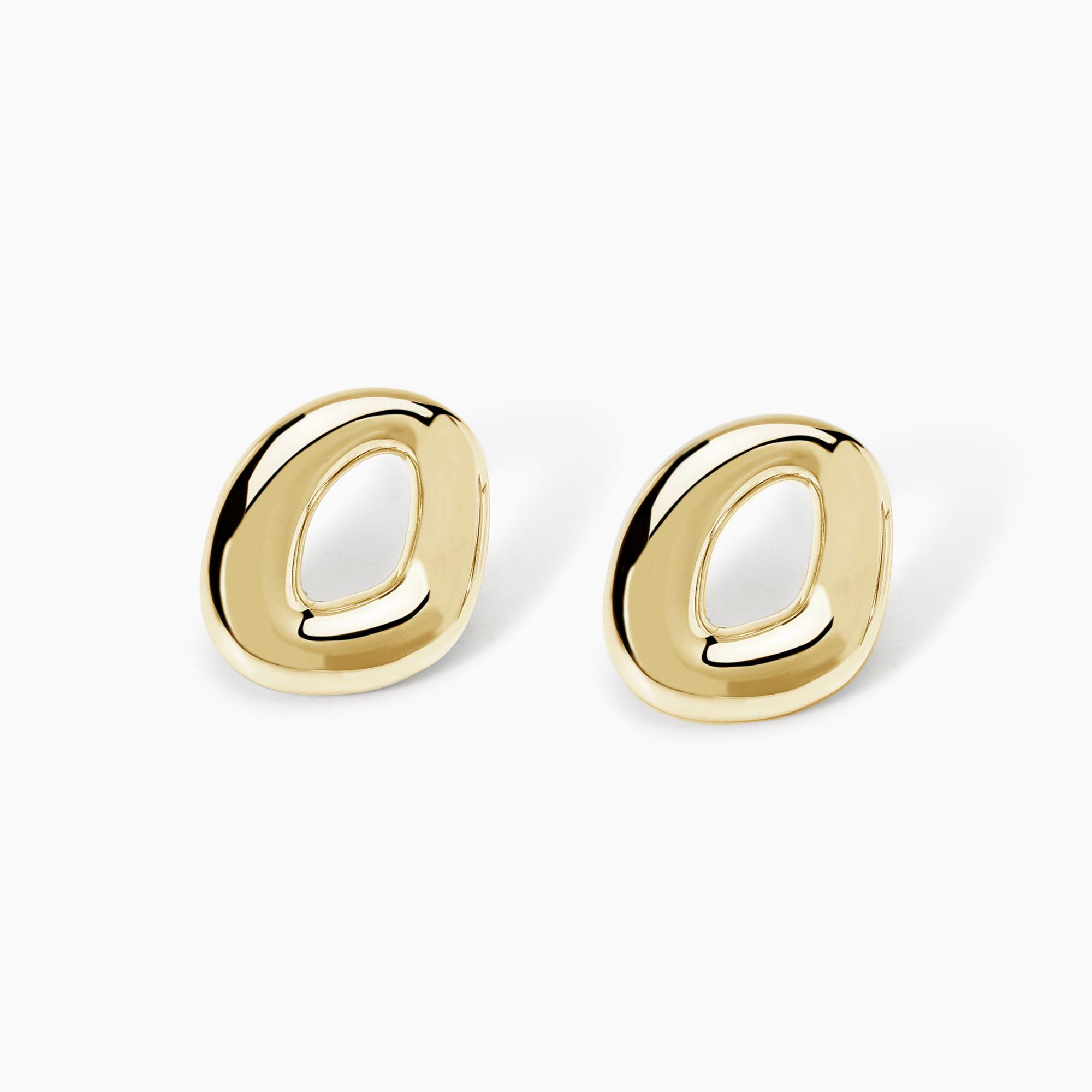Orecchini Donna Mabina Kind in Argento Dorato 