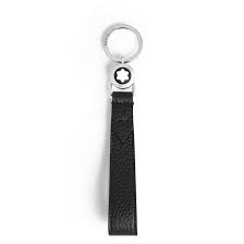 Portachiavi Montblanc ad Anello in Pelle Pieno Fiore