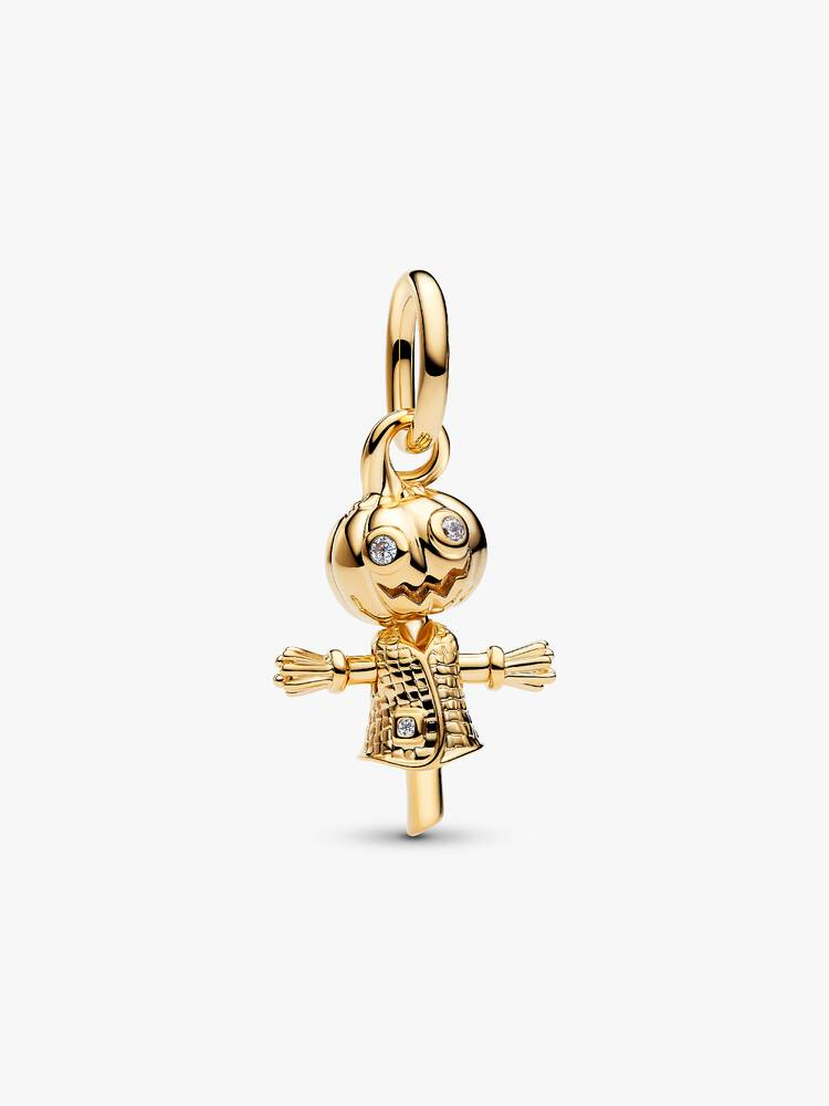 Charm Pandora Pendente Zucca Spaventapasseri in Argento 925