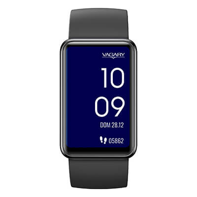 Smartwatch Vagary al Quarzo Cassa 27 mm Cinturino in Silicone Nero