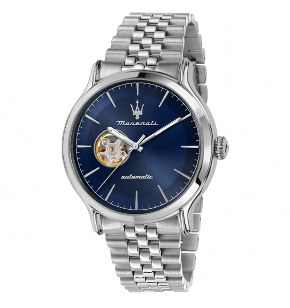 Orologio Uomo Maserati Epoca Automatico con Blu Nero 42 mm