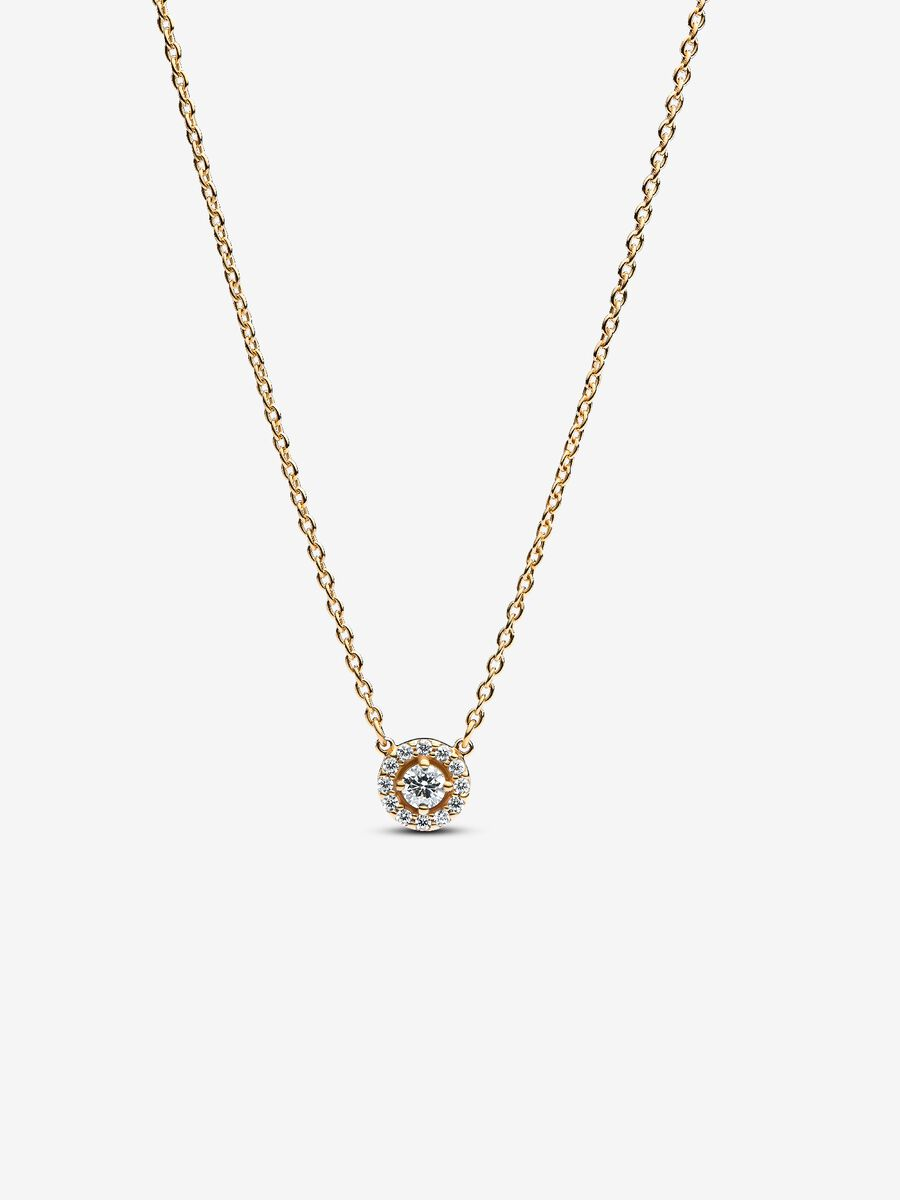 Collana Pandora Punto Luce e Pavè