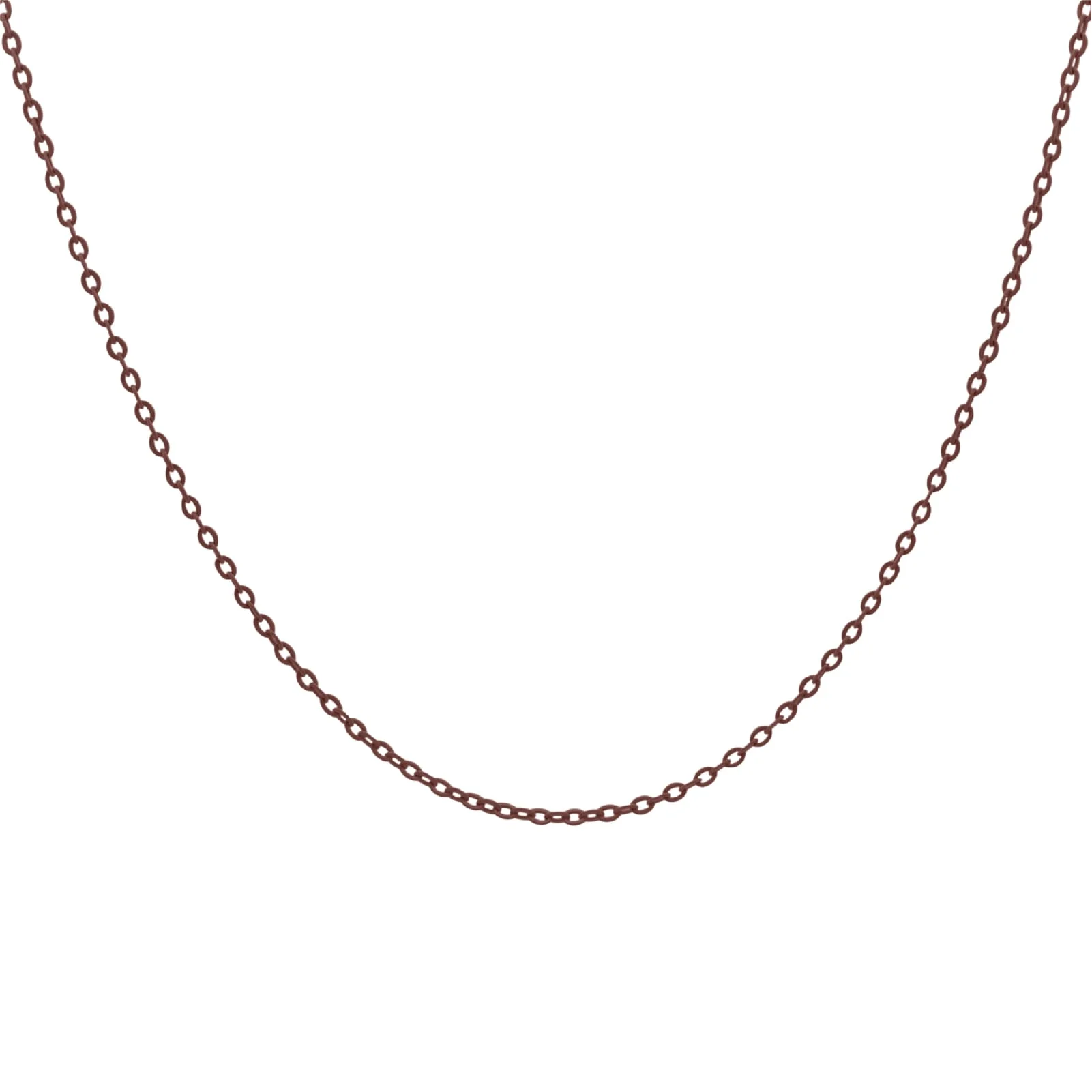 Girocollo Donna Rue Des Mille in Argento Smaltato Marrone