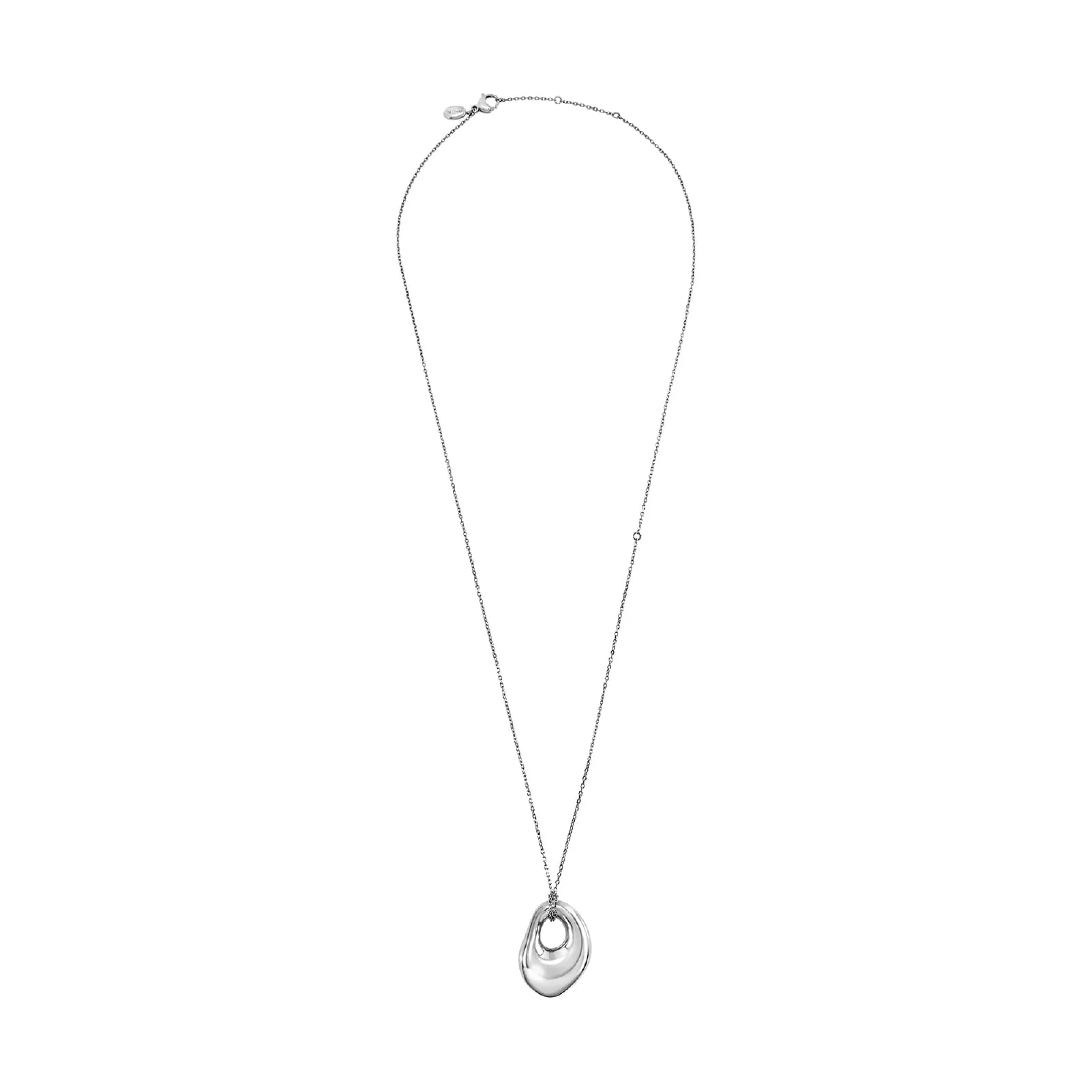 Collana Donna Breil B Rocks con Pendente Ovale in Acciaio 