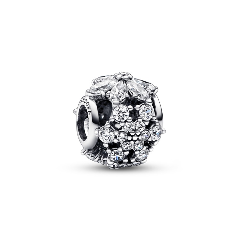 Charm Pandora Openwork Herbarium Fiori Luminosi