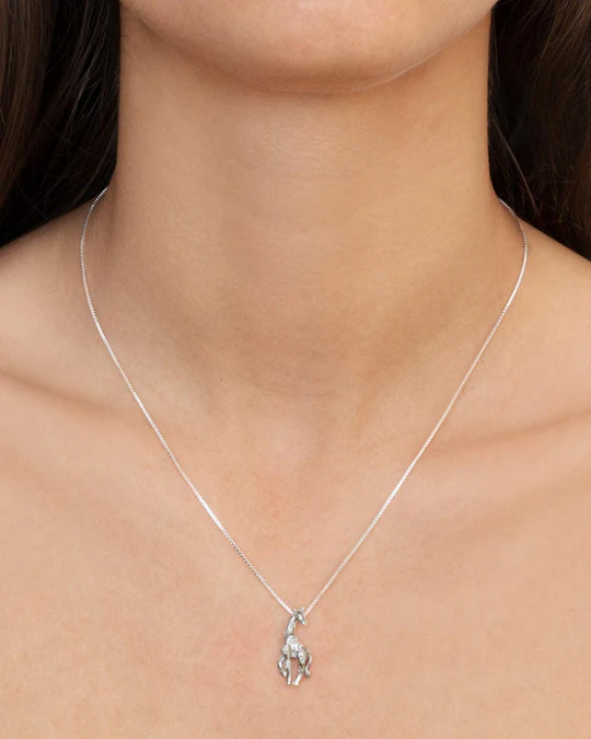 Collana Donna Amabile con Giraffa Pendente 