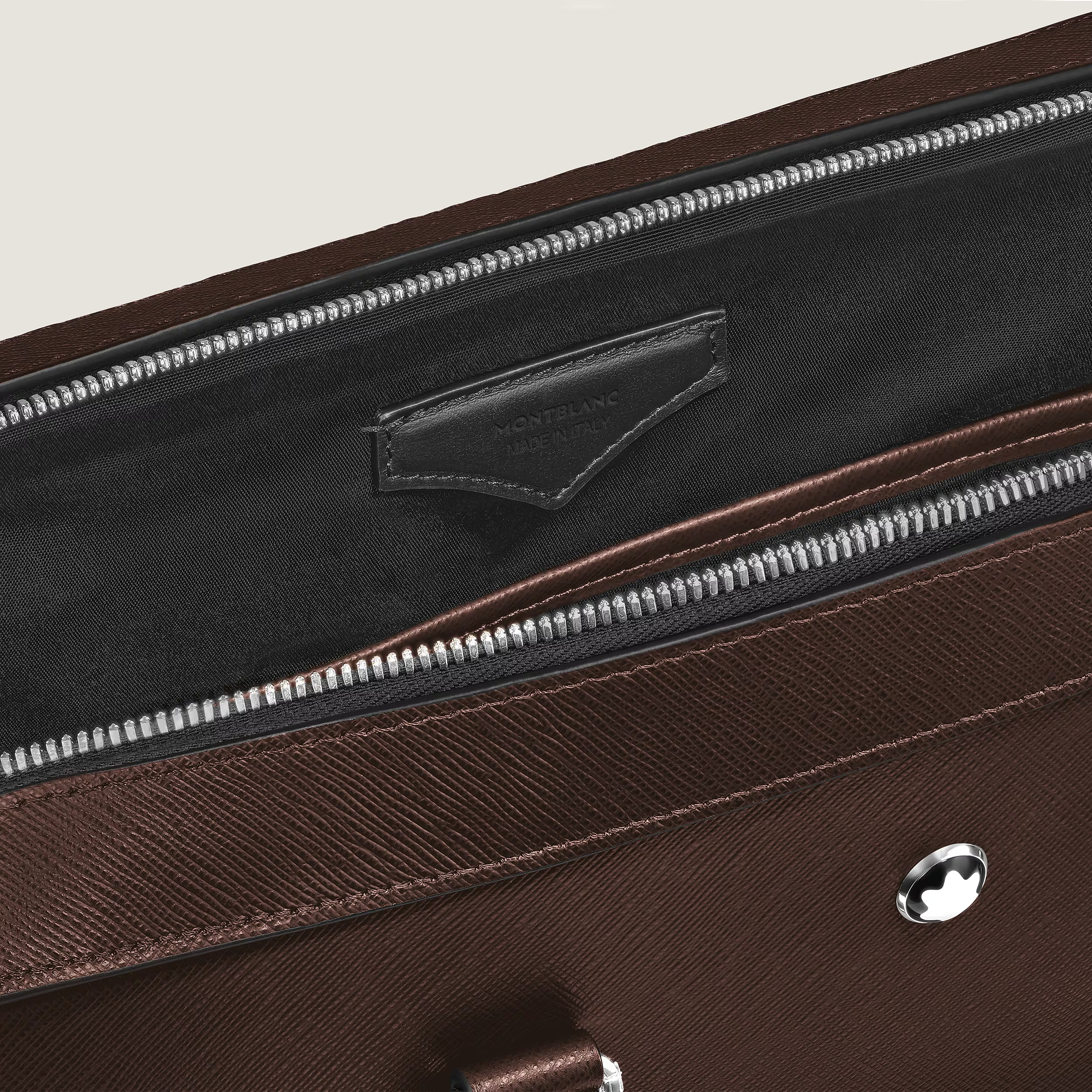 Portadocumenti Modello Medio Montblanc con Tasca in Pelle Sartorial