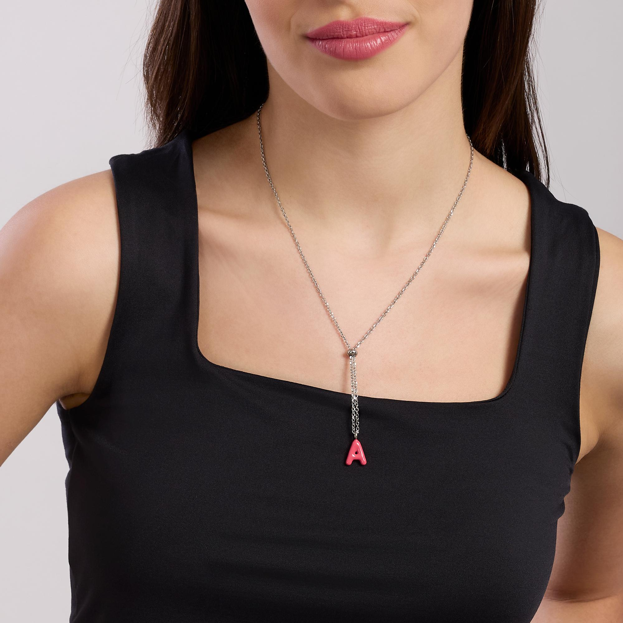 Collana Donna Kidult Intreccio Componibile con Catena Diamantata