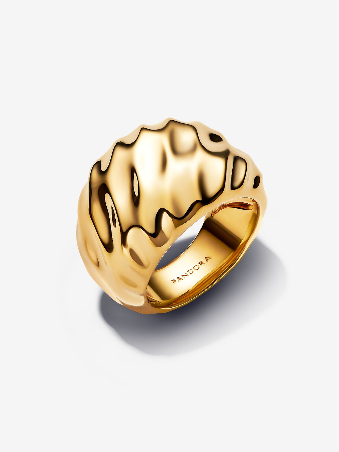 Anello Pandora Dune Placcatura in Oro 14k