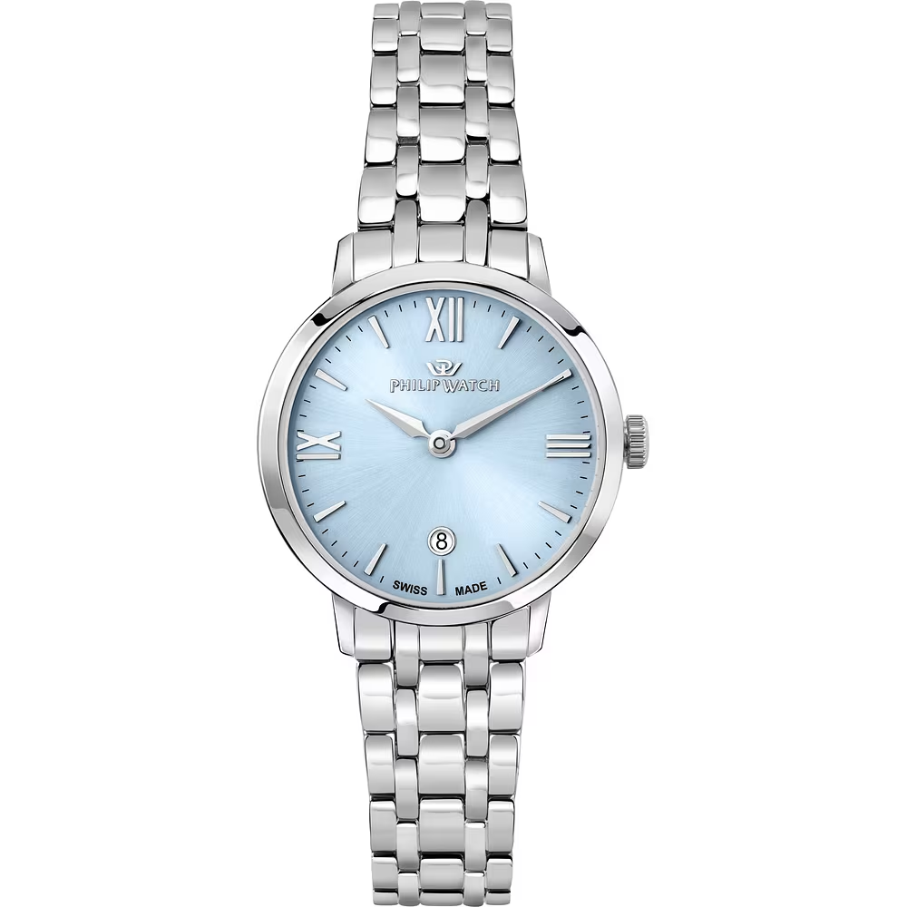 Orologio Donna Philip Watch Audrey al Quarzo con Quadrante Azzurro 30 mm 