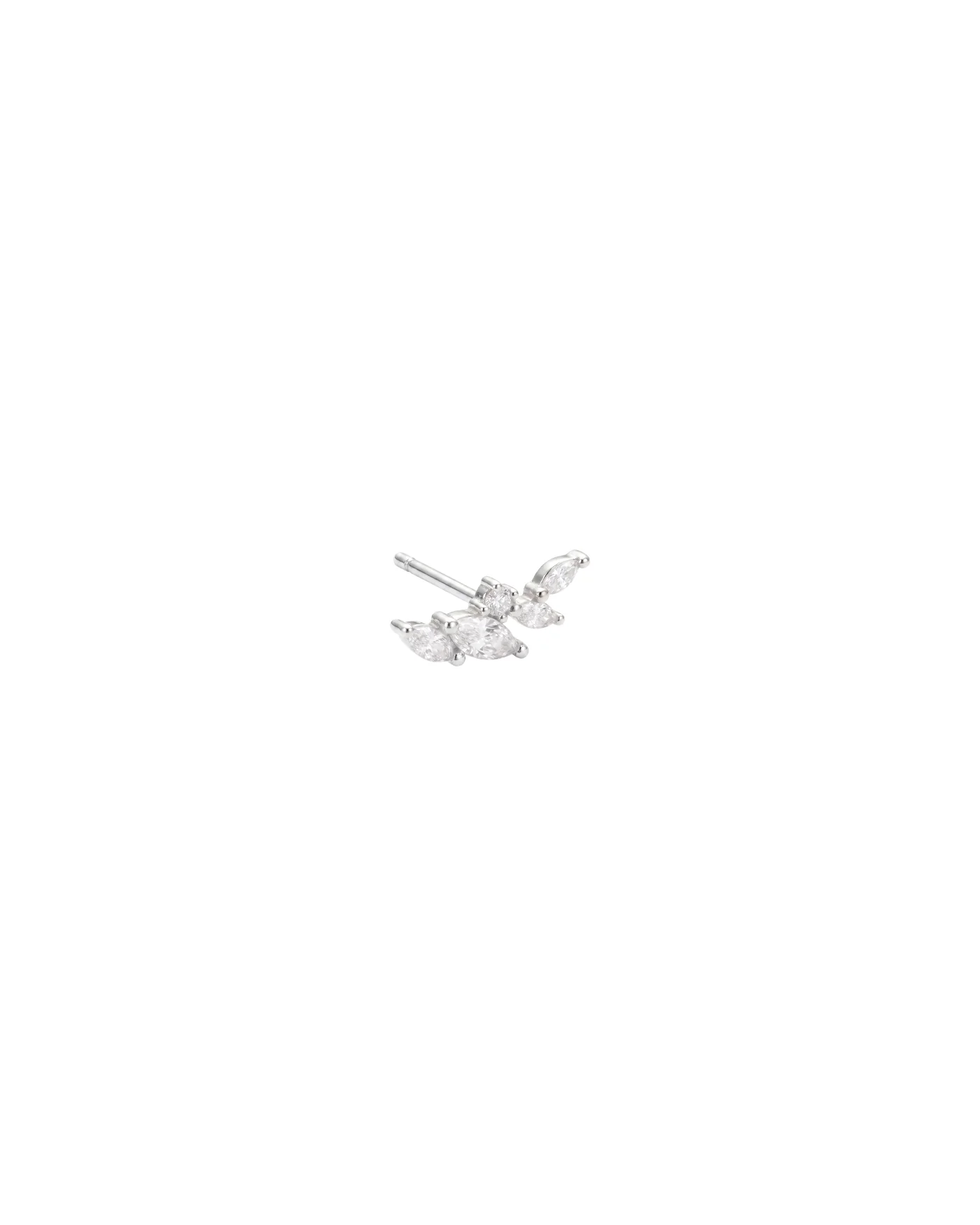 Orecchino Amabile Little Spark Con Zirconi Bianchi in Aregnto 925 
