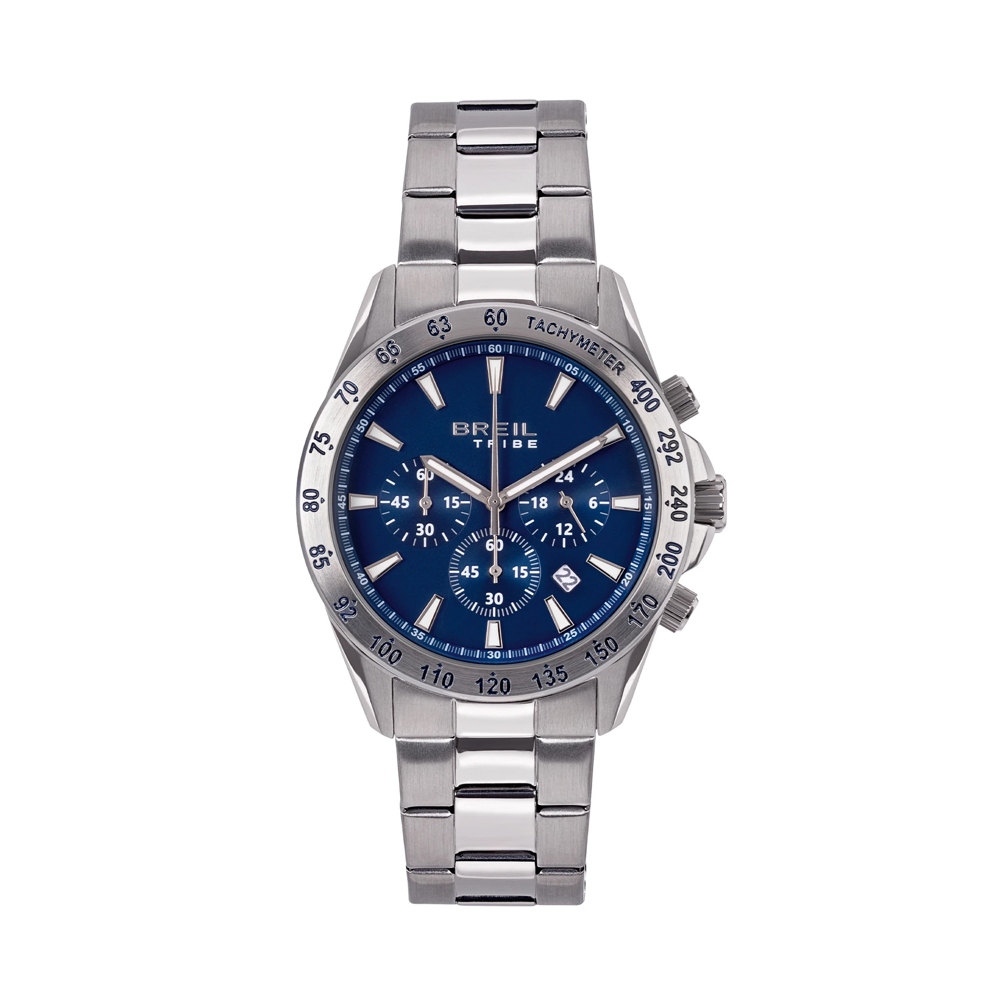 Orologio Uomo Breil Sideline al Quarzo con Quadrante Blu 43 mm 