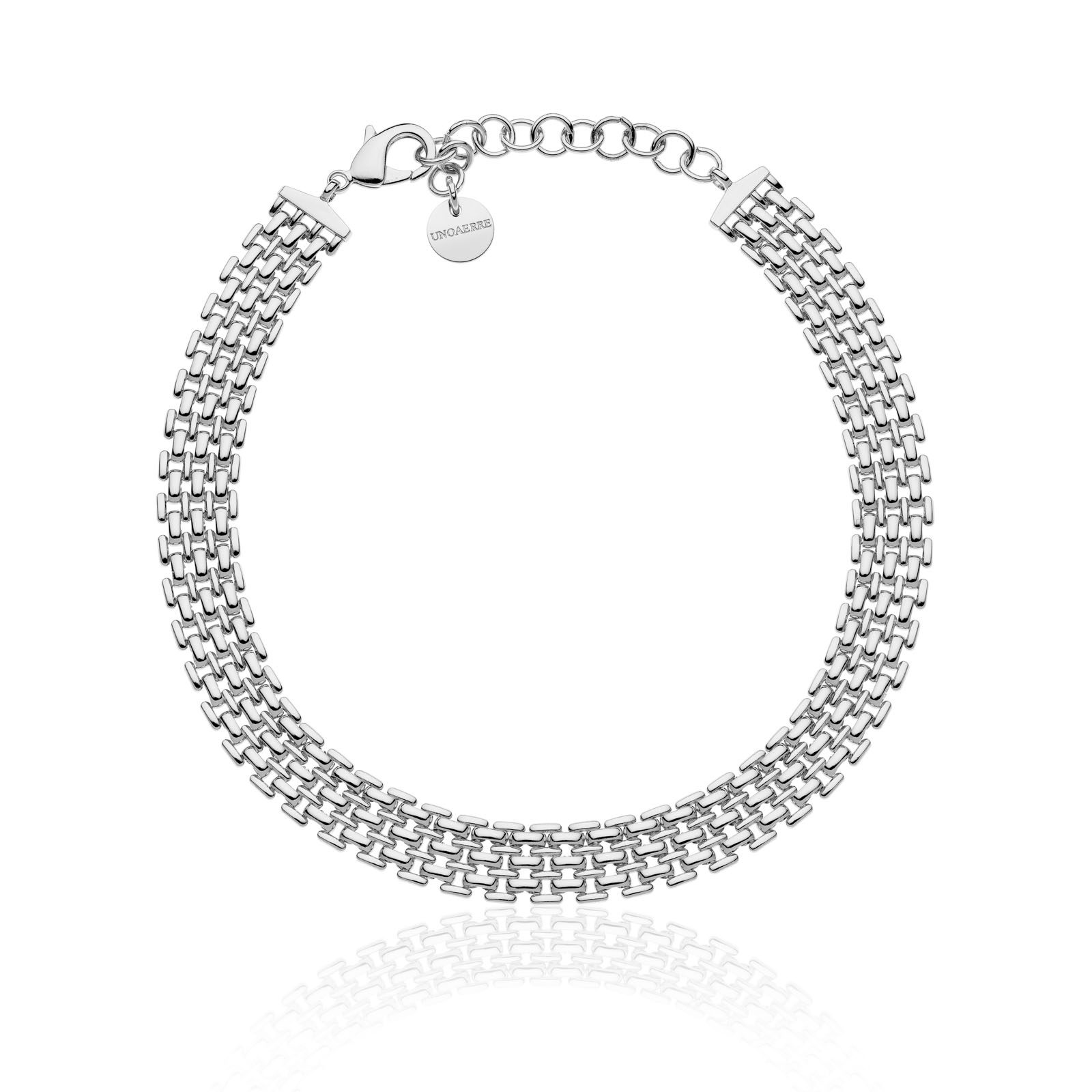 Collana Donna Catena Unoaerre Panther Argentata