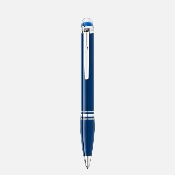Penna a Sfera Montblanc Starwalker Blue Planet Pregiata Resina