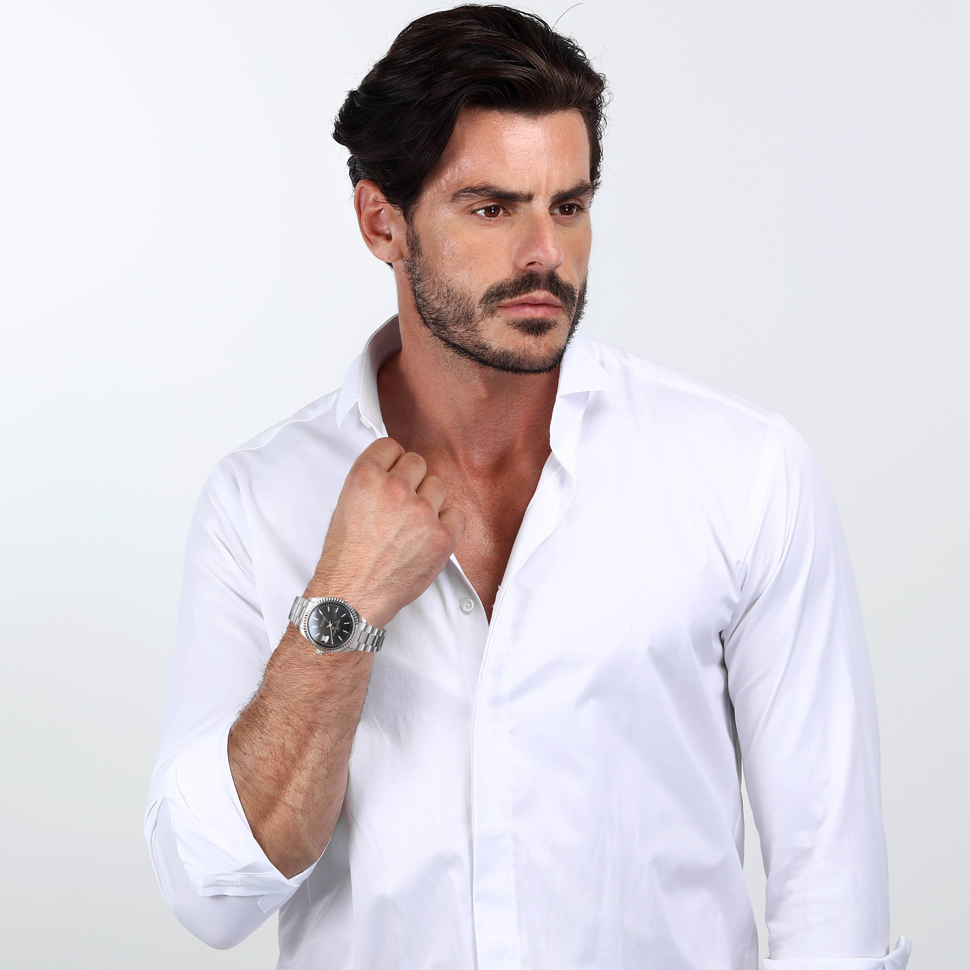 Orologio Uomo Philip Watch Caribe Automatico con Quadrante Nero 39 mm