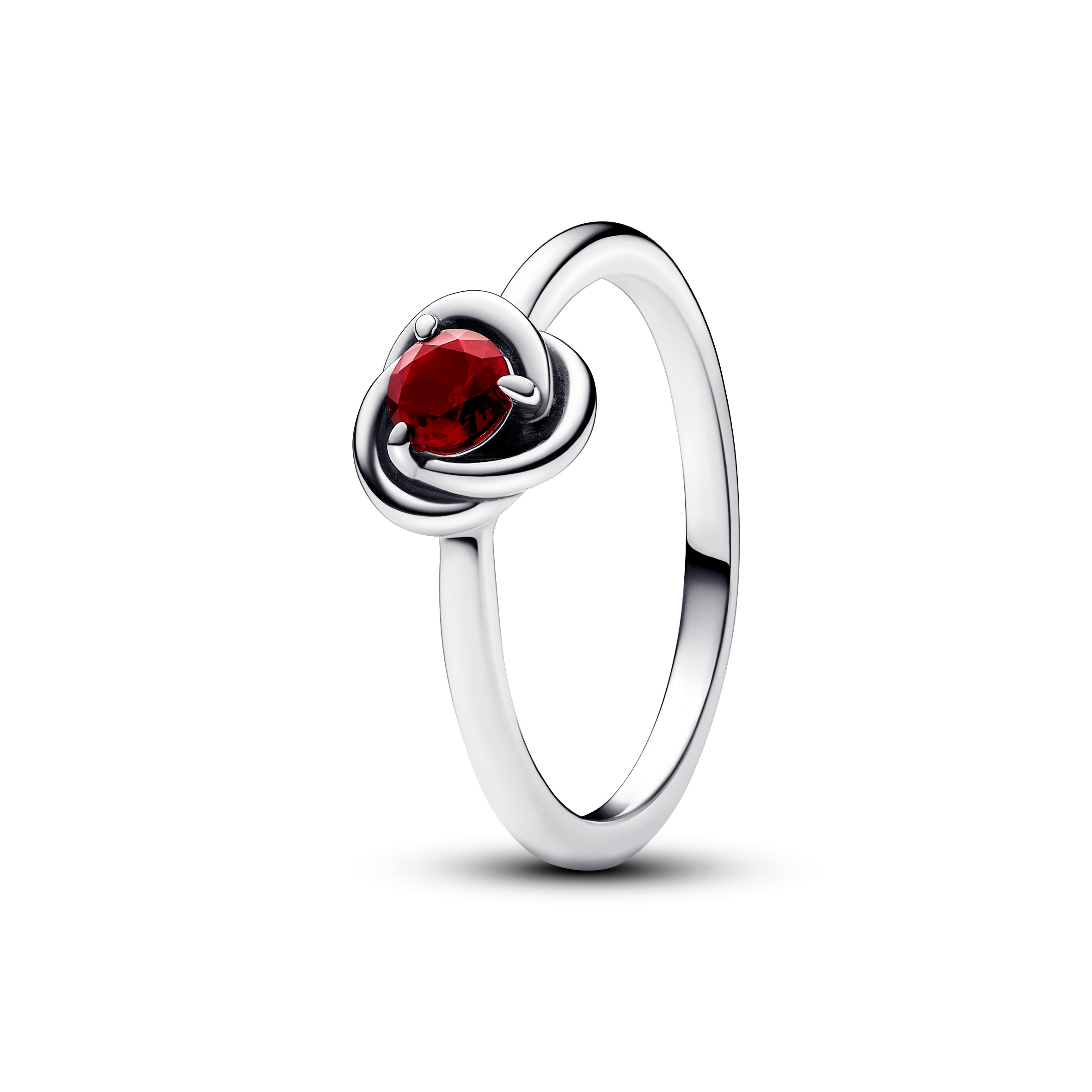 Anello Pandora Cerchio Eterno Rosso Scuro