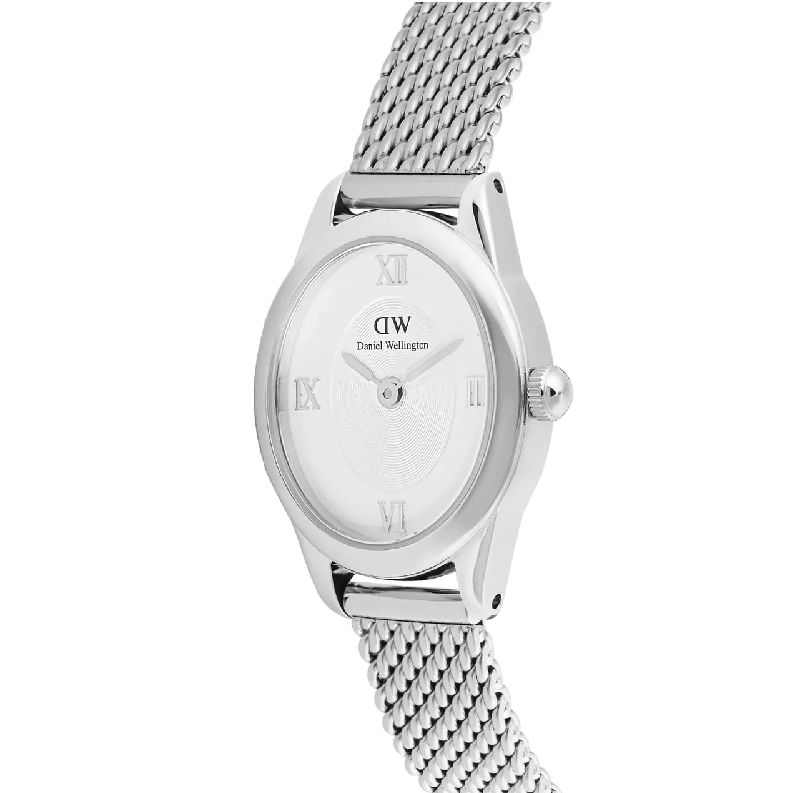 Orologio Donna Daniel Wellington Ophelia Mini al Quarzo con Quadrante Silver 22 mm Maglia Mesh