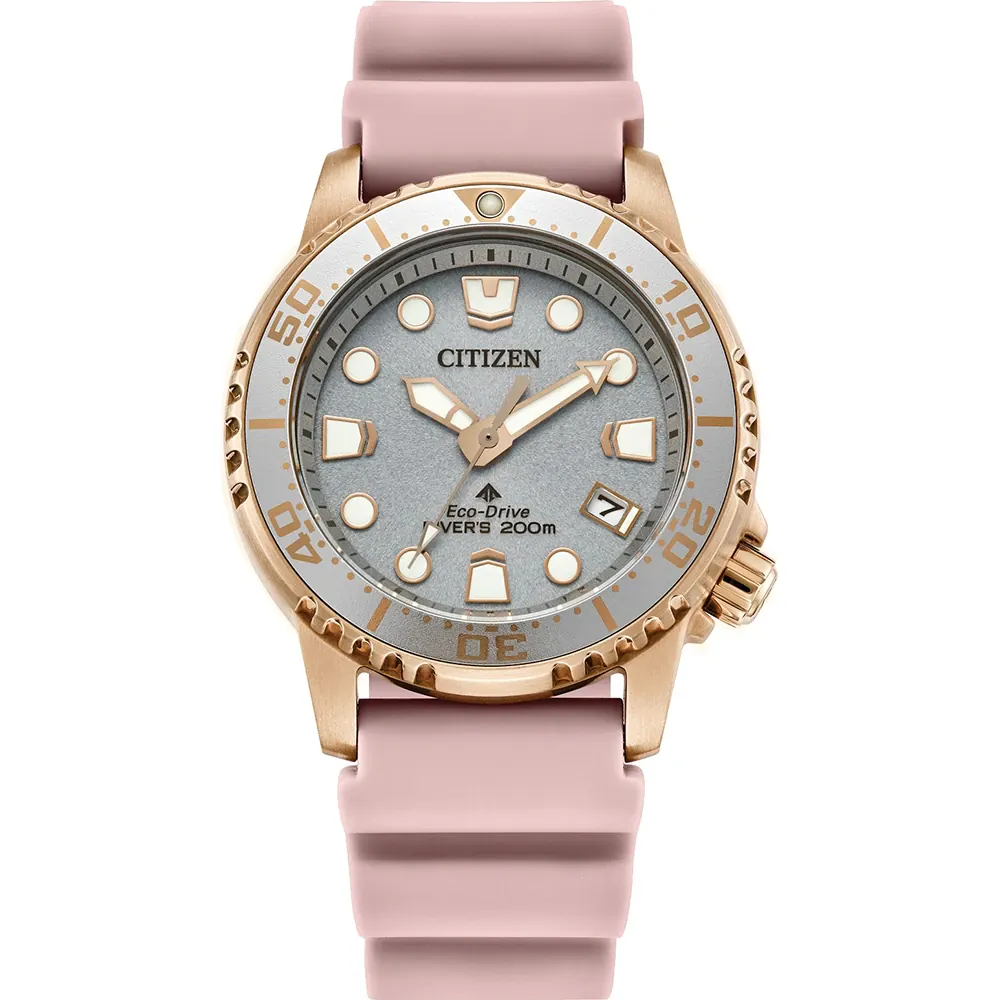 Orologio Donna Citizen Promaster Diver's Automatic 200 mt Eco Drive con Quadrante Silver 36 mm 