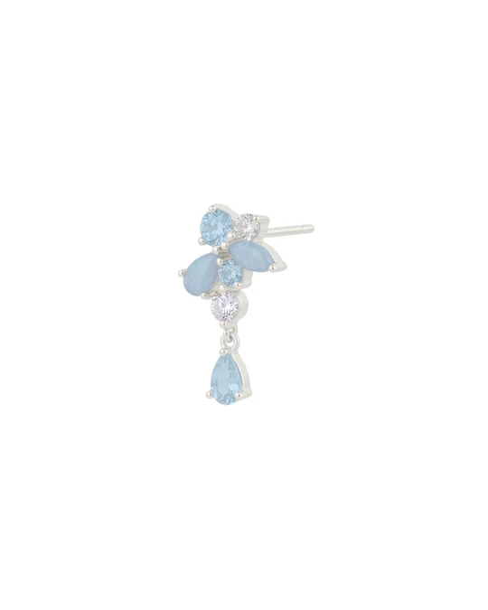 Orecchino Sinistro Donna Amabile Pendente Aquamarine