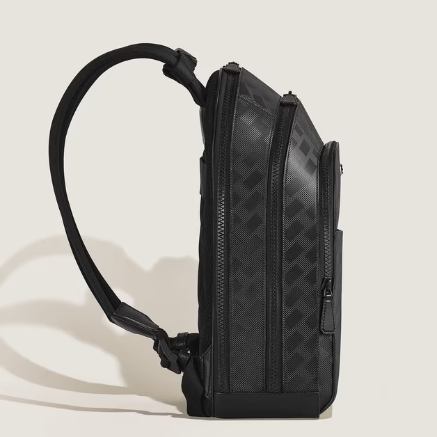 Zaino Modello Grande Montblanc con 3 Compartimenti in Pelle Extreme