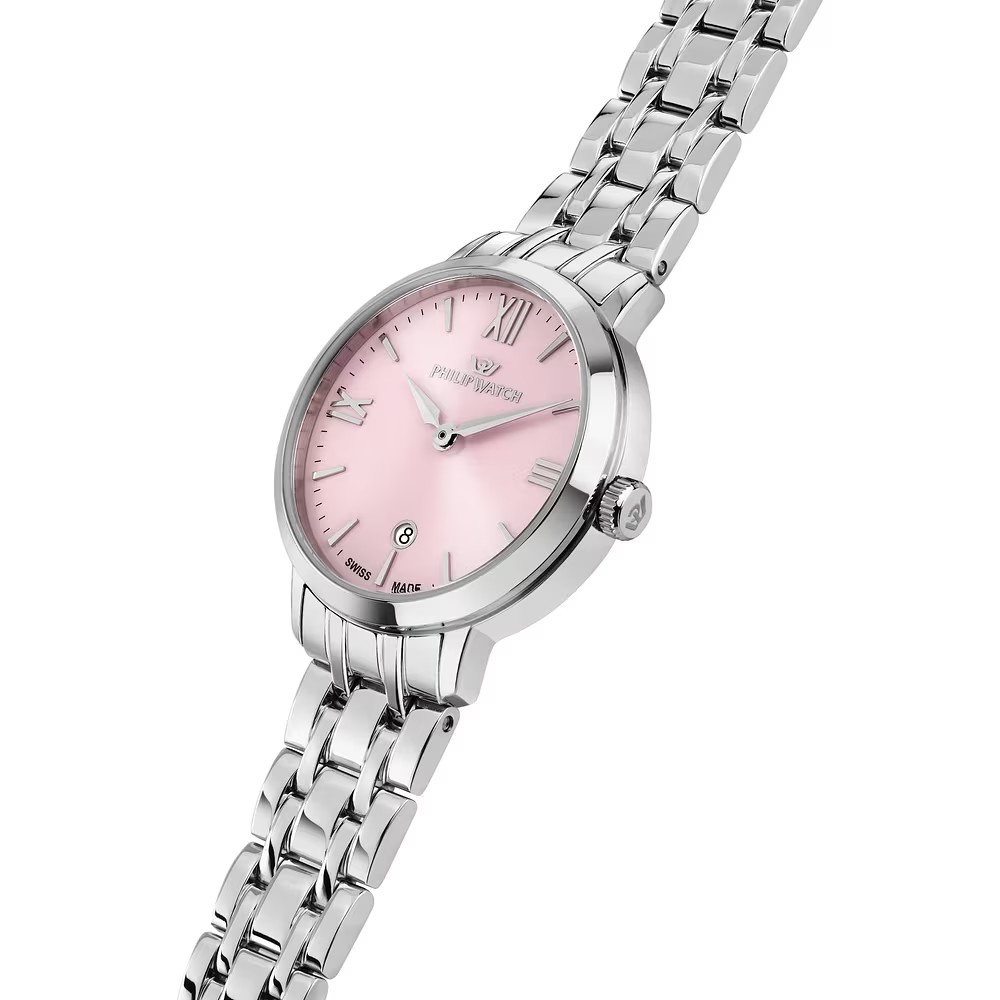 Orologio Donna Philip Watch Audrey al Quarzo con Quadrante Rosa 30 mm 