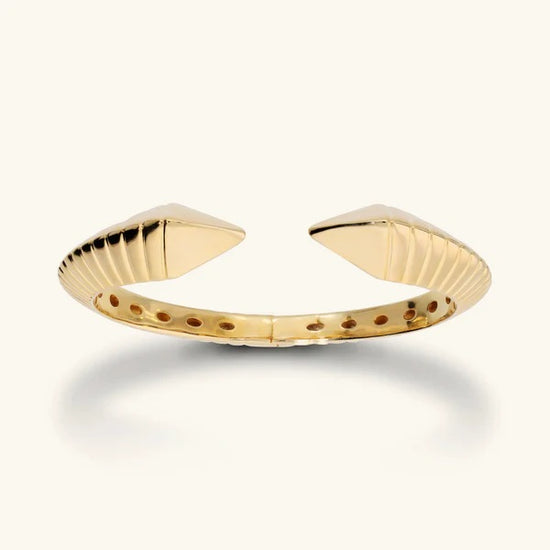 Bracciale Rigido Donna Etrusca Graduato Texture Rigata 