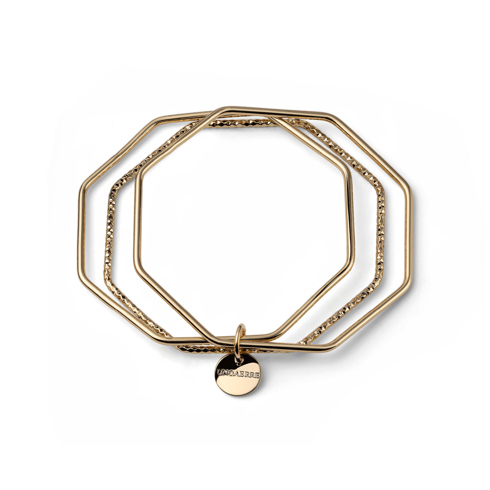 Bracciale Donna Unoaerre Dorato 3 Bangle
