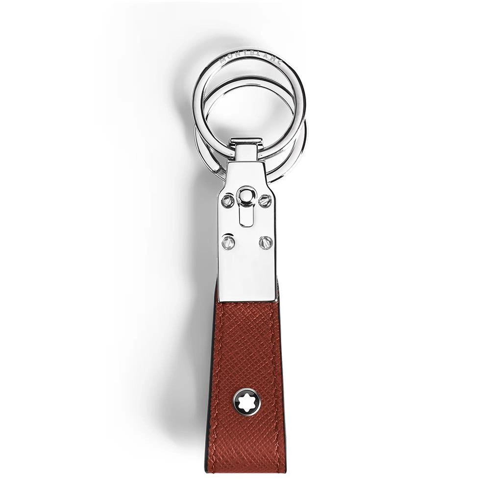 Portachiavi Montblanc in Pelle Sartorial Rosso