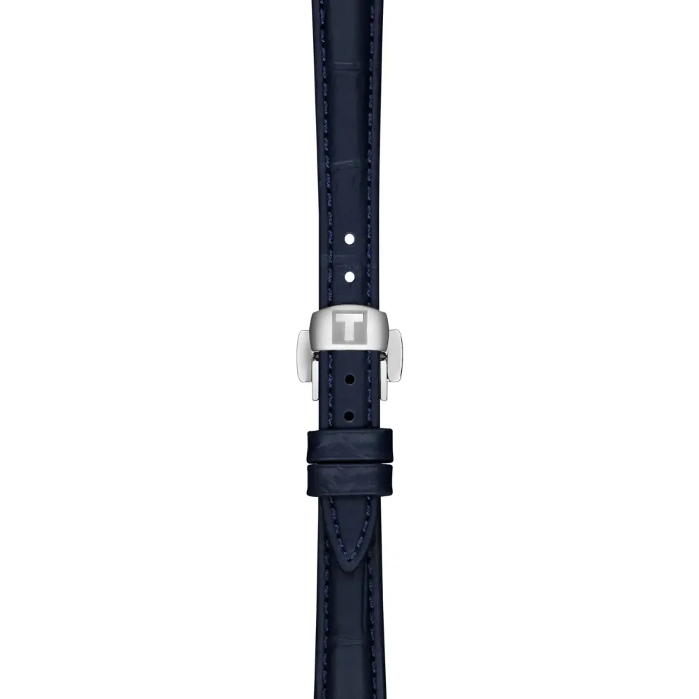 Orologio Donna Tissot Desir al Quarzo con Quadrante Blu 28 mm Cinturino in Pelle Blu
