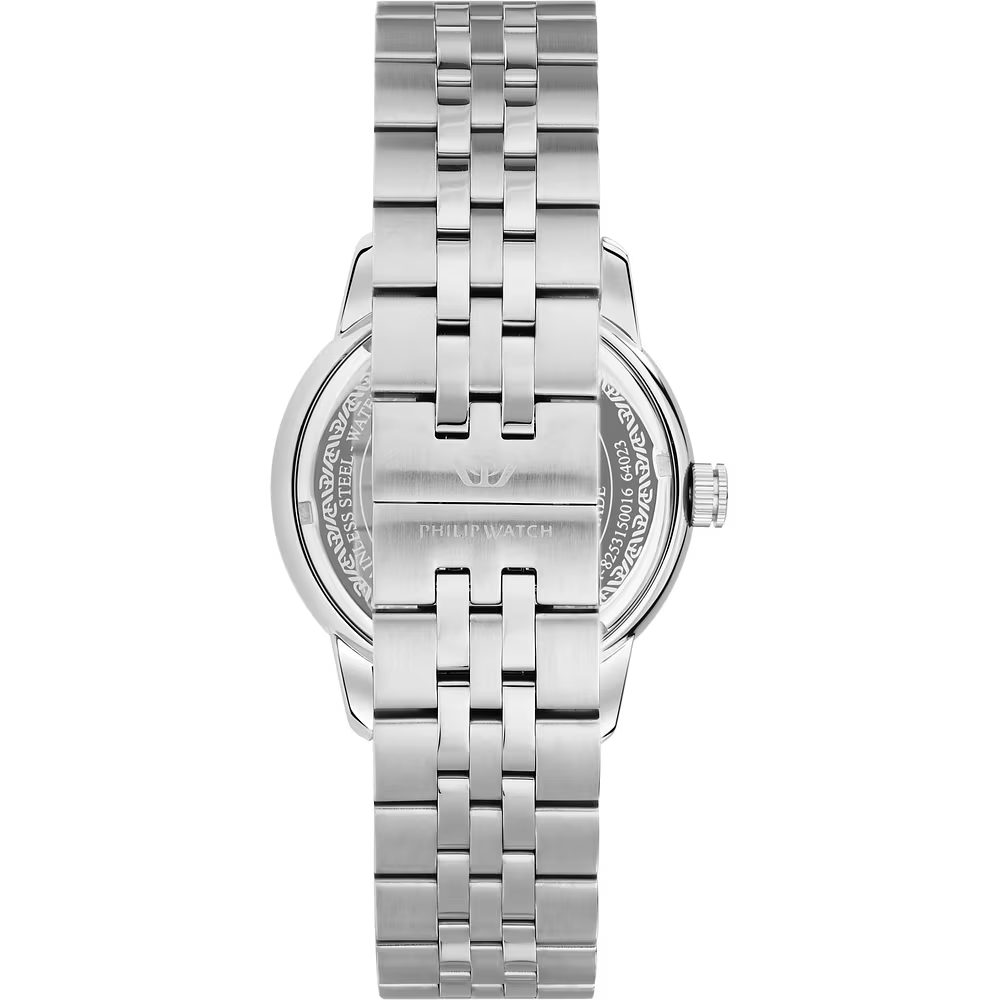 Orologio Uomo Philip Watch Anniversary al Quarzo con Quadrante Silver 40 mm 