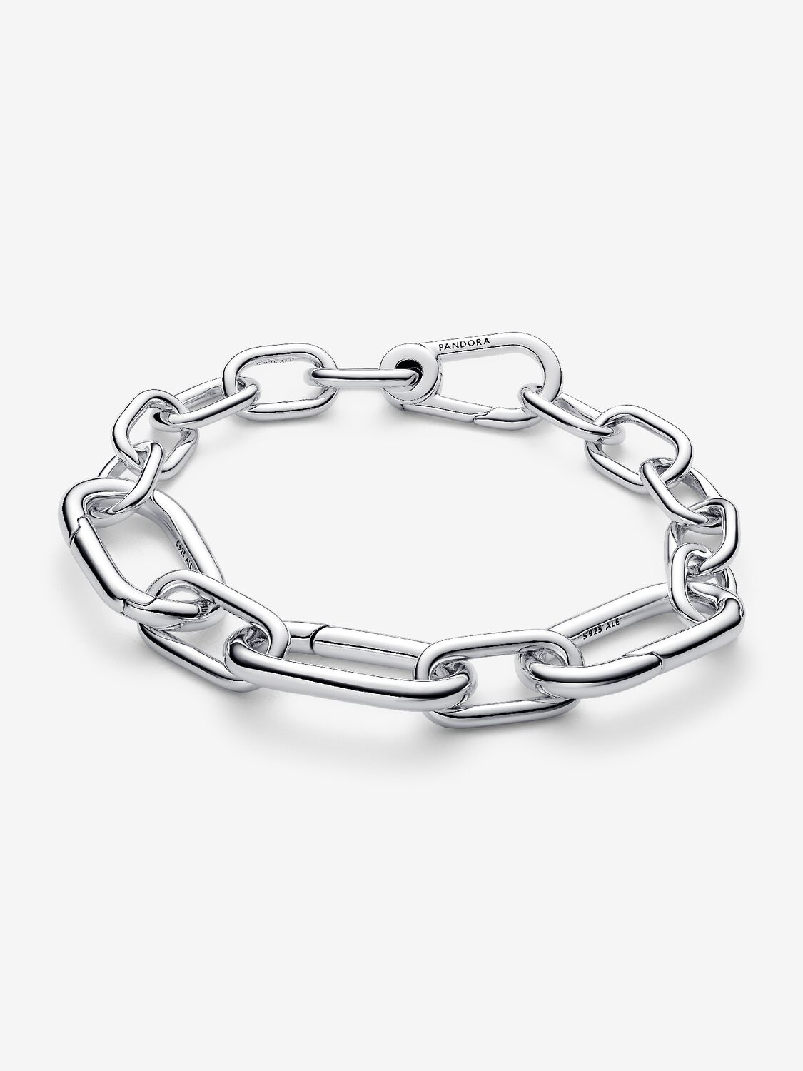 Bracciale Maglia Link Grande con 3 Link Apribili Pandora ME Argento Sterling 925