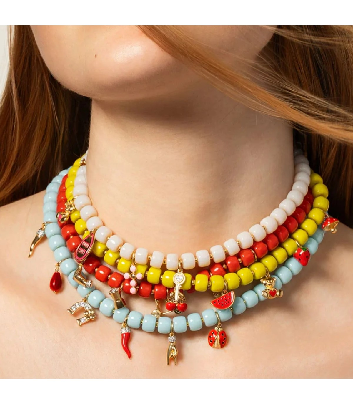 Collana Rue Des Mille Base Ibiza Multicolor 