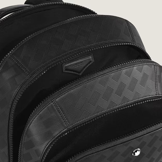 Zaino Modello Grande Montblanc con 3 Compartimenti in Pelle Extreme