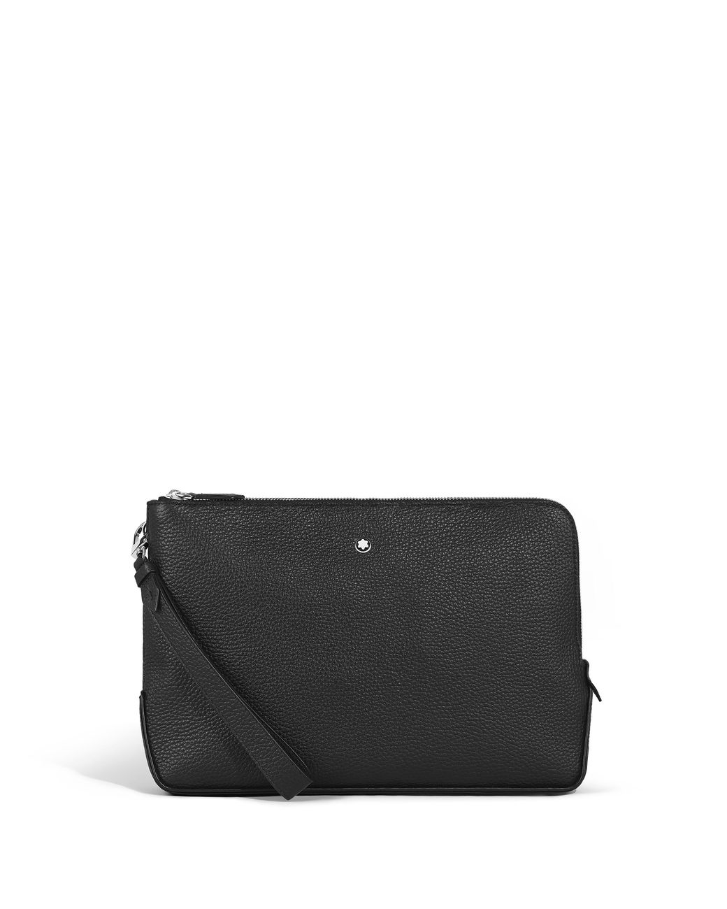 Pochette Montblanc in Pelle con Grana Nera